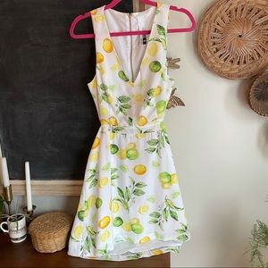 Kensie lemon and lime dress
